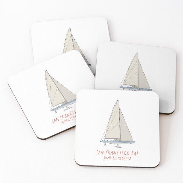 Item preview, Sailing yacht Super 12 San Francisco Bay - summer regatta designed and sold by littleparis.