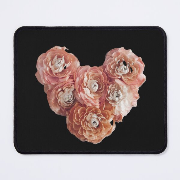 Item preview, Pink Heart Made Of Flower Petals  designed and sold by URbeloved-art.