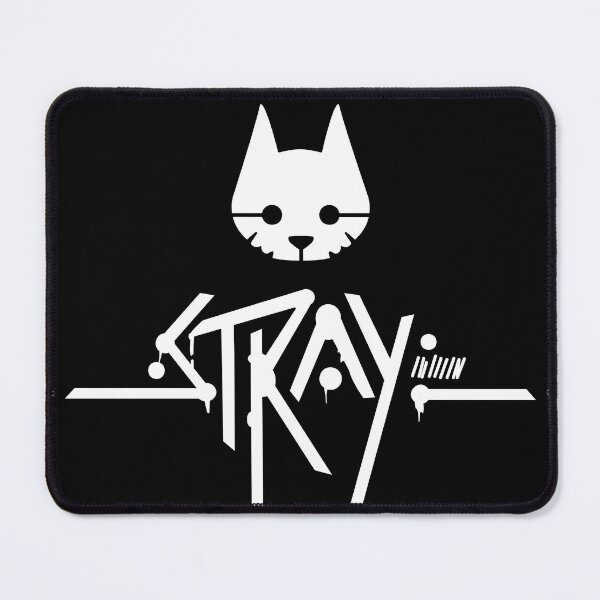 Item preview, Stray Game Logo designed and sold by SleepyOwl09.