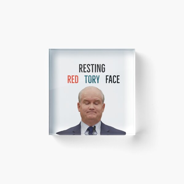 Item preview, Resting Red Tory Face designed and sold by PopandPolitics.