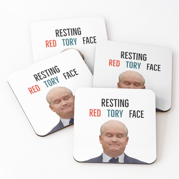 Item preview, Resting Red Tory Face designed and sold by PopandPolitics.
