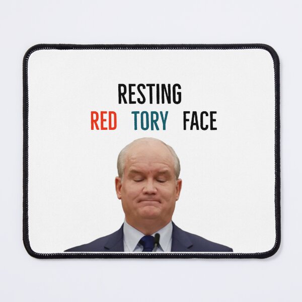 Item preview, Resting Red Tory Face designed and sold by PopandPolitics.