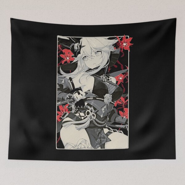 Item preview, Red Petals and Ninja Fox designed and sold by EgorBratkin.