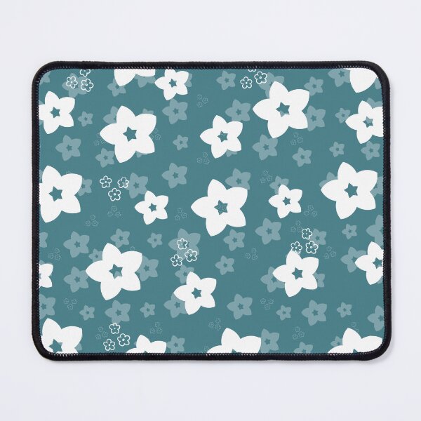 Item preview, White flower pattern designed and sold by NUSUSDREAM.