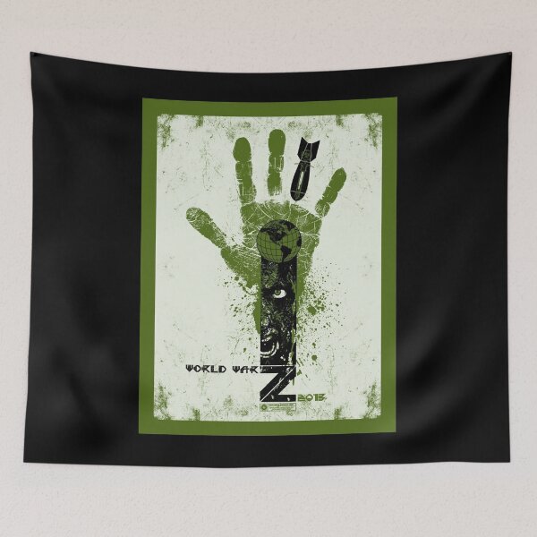 Item preview, world war z poster  Poster designed and sold by gruetthetz3.