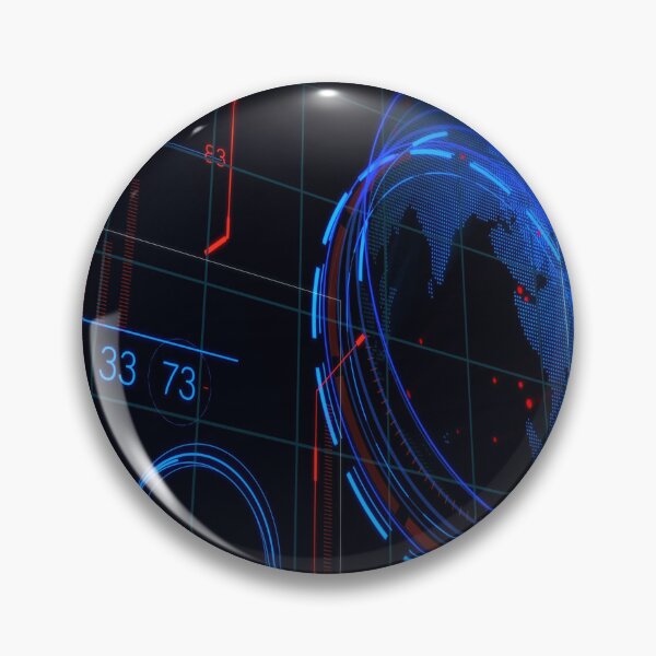 Item preview, digital window in blue designed and sold by aminz4.