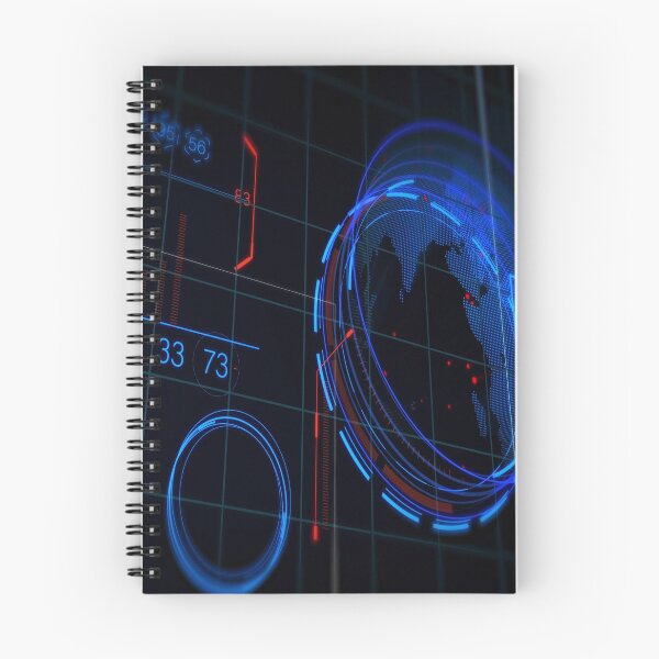 Item preview, digital window in blue designed and sold by aminz4.