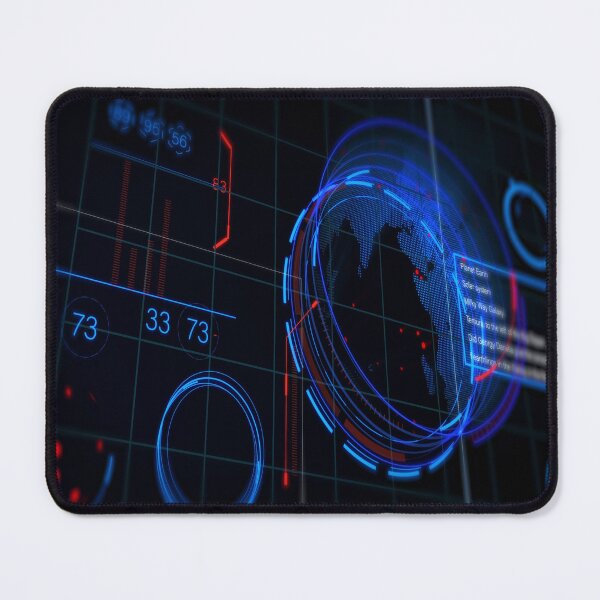 Item preview, digital window in blue designed and sold by aminz4.