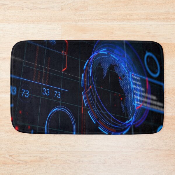 Item preview, digital window in blue designed and sold by aminz4.