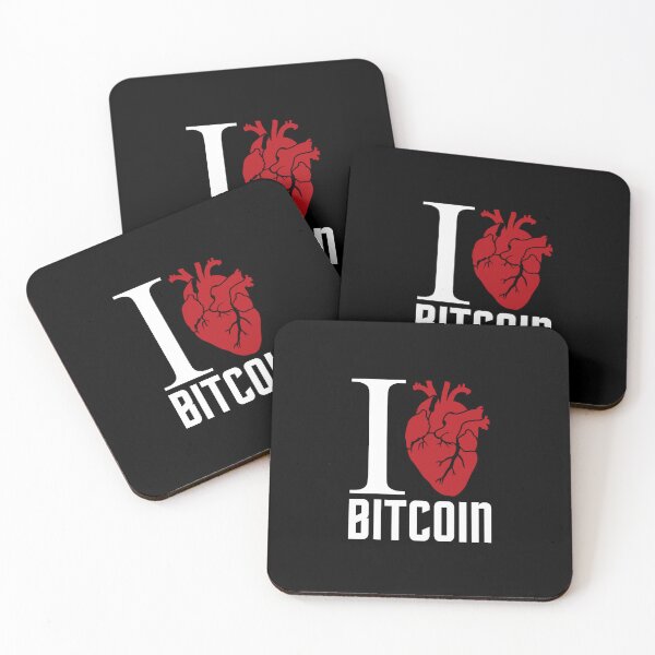 Item preview, I Heart Bitcoin designed and sold by CryptoBeings.