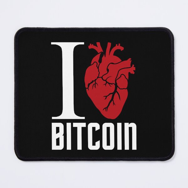 Item preview, I Heart Bitcoin designed and sold by CryptoBeings.