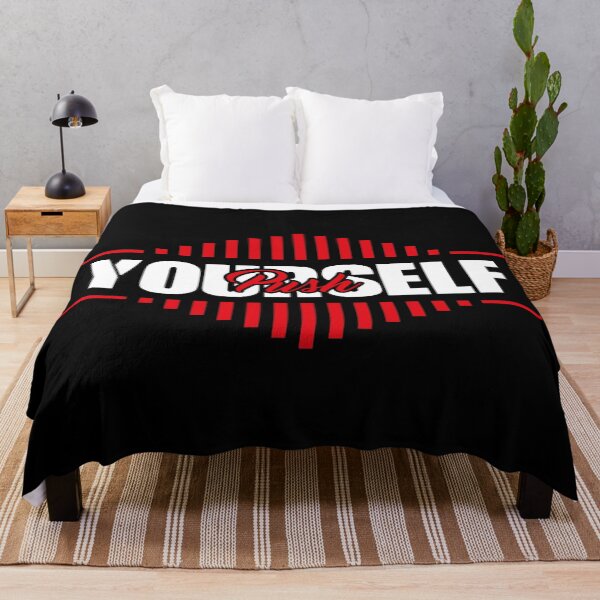 Item preview, Push yourself for daily motivation designed and sold by TheLuckyShirts.