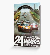 24hs Le Mans, 1966 Greeting Card