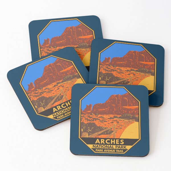 Item preview, Arches National Park Utah Park Avenue Trail designed and sold by KrisSidDesigns.