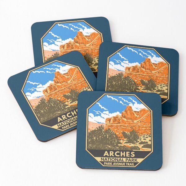 Item preview, Arches National Park Utah Park Avenue Trail 3 designed and sold by KrisSidDesigns.