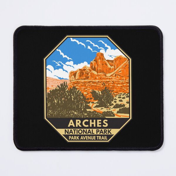 Item preview, Arches National Park Utah Park Avenue Trail 3 designed and sold by KrisSidDesigns.