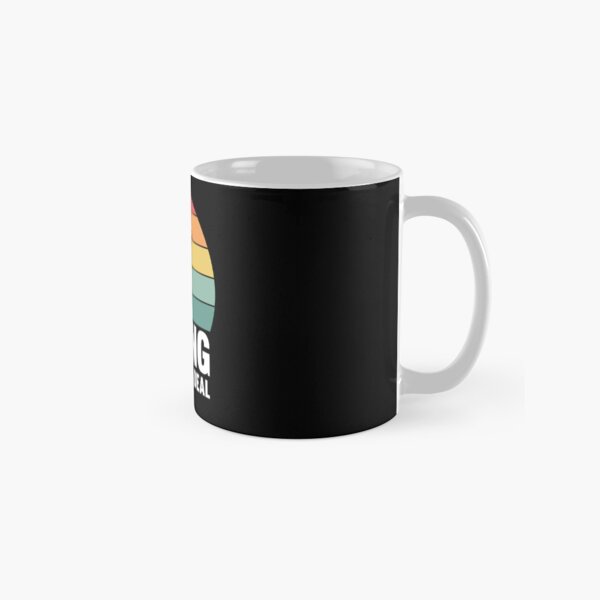 Fishing is the real deal Classic Mug