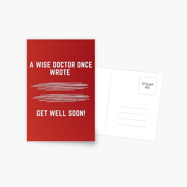 Item preview, Funny get well soon card designed and sold by HristinaDMV.