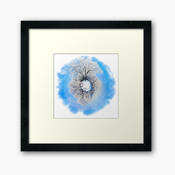 Winter World 1 Framed Art Print