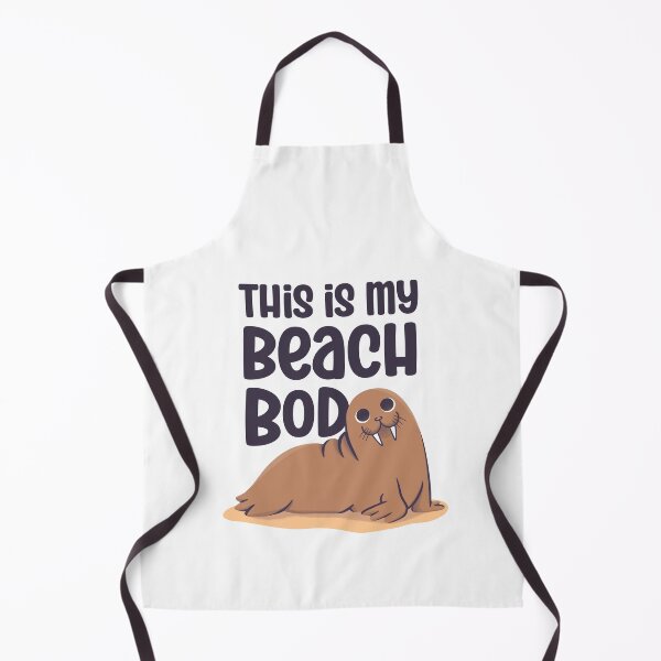 Item preview, Freya the Walrus - This is my beach bod designed and sold by abowersock.