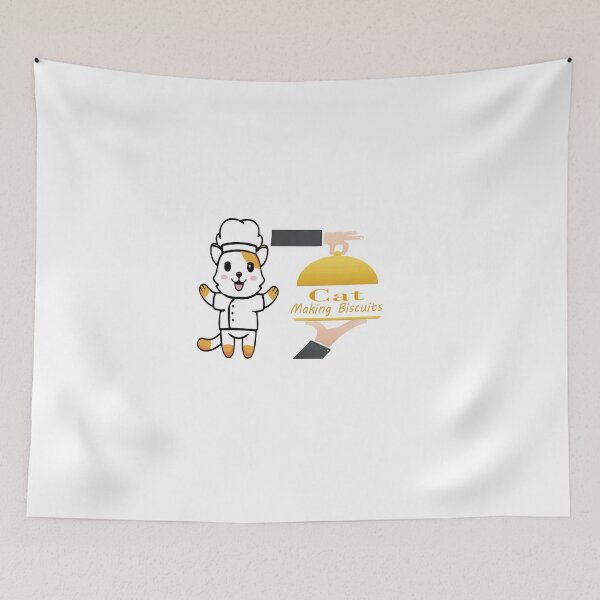 Item preview, Cat Making Biscuits Essential T-Shirt  designed and sold by AdOmar.