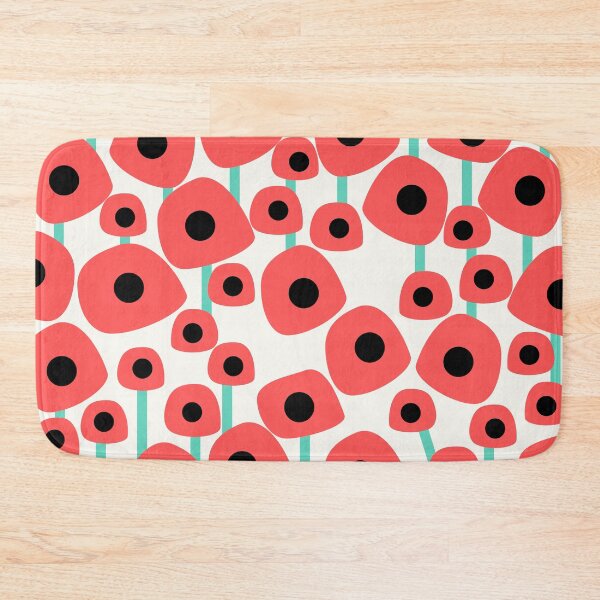 Item preview, Abstract Poppy Flowers Pattern designed and sold by kapotka.