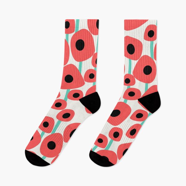 Item preview, Abstract Poppy Flowers Pattern designed and sold by kapotka.