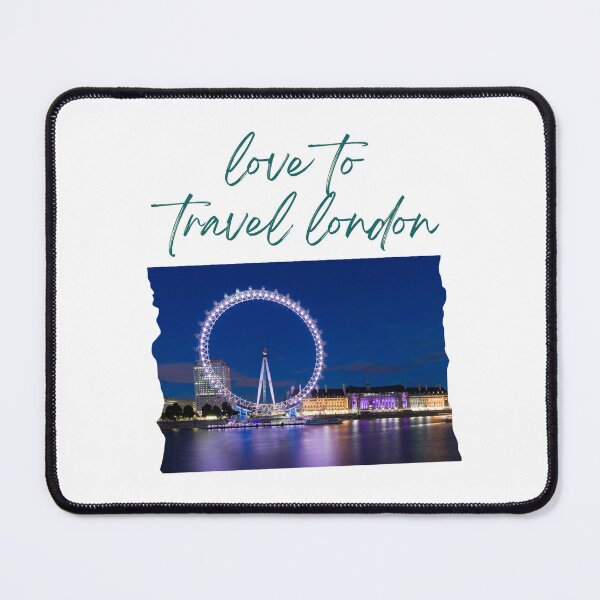 Item preview, Love to Travel London eye at night designed and sold by dineshshop1.