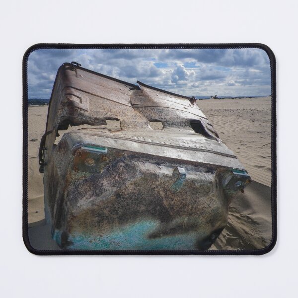 Item preview, METAL BOX WRECKED ON BEACH DEVON designed and sold by Richard Brookes Photography.