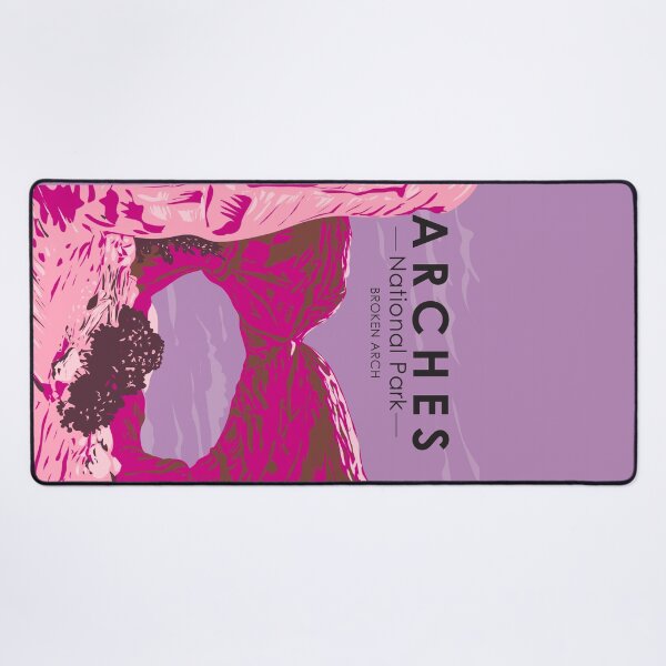 Item preview, Arches National Park Utah Broken Arch Vintage designed and sold by KrisSidDesigns.