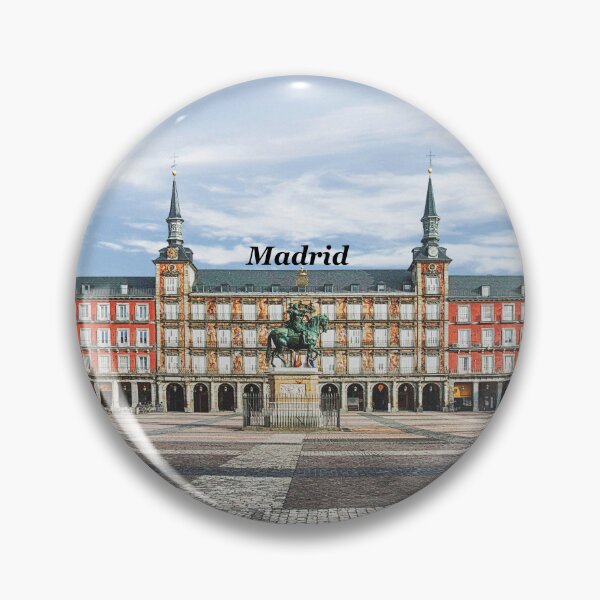 Item preview, Madrid, Spain - Charming Plaza Mayor & Landmarks designed and sold by leemcnut.