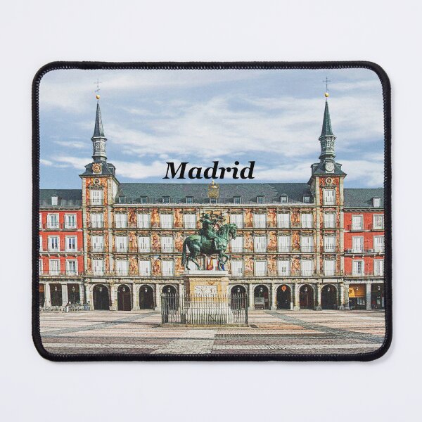 Item preview, Madrid, Spain - Charming Plaza Mayor & Landmarks designed and sold by leemcnut.