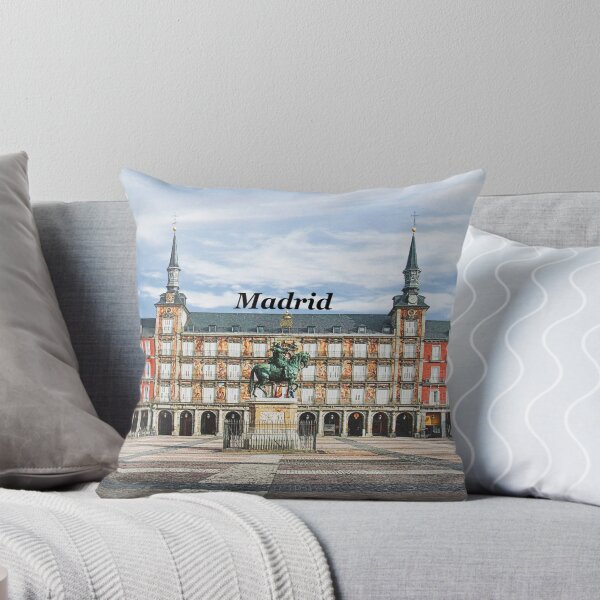 Item preview, Madrid, Spain - Charming Plaza Mayor & Landmarks designed and sold by leemcnut.