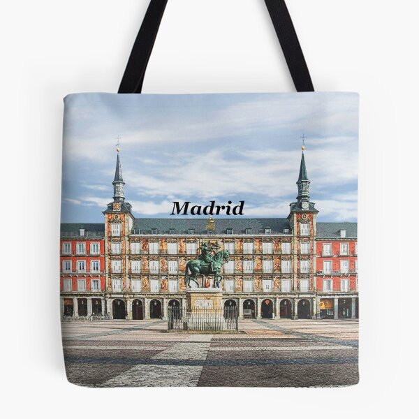 Item preview, Madrid, Spain - Charming Plaza Mayor & Landmarks designed and sold by leemcnut.