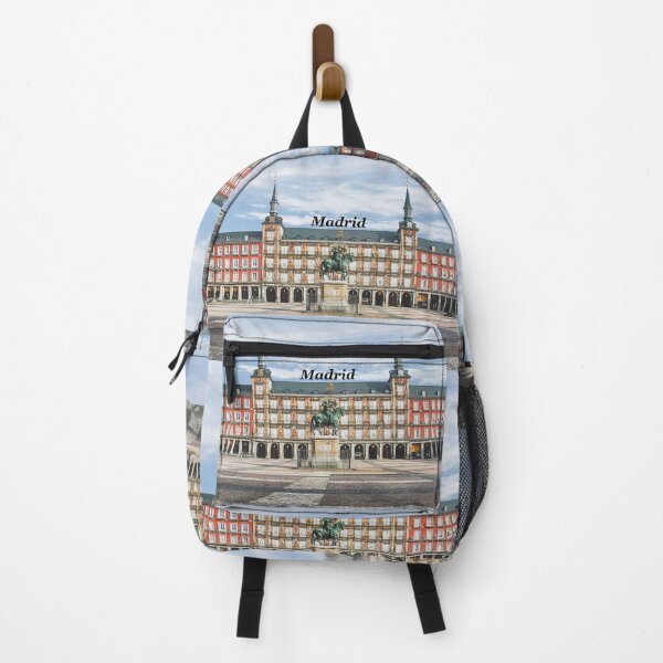 Item preview, Madrid, Spain - Charming Plaza Mayor & Landmarks designed and sold by leemcnut.