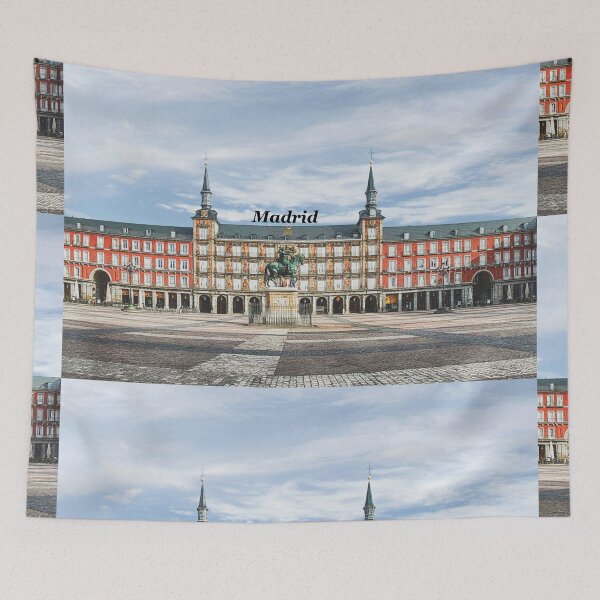 Item preview, Madrid, Spain - Charming Plaza Mayor & Landmarks designed and sold by leemcnut.
