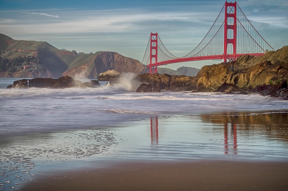 "Baker Beach San Francisco California USA" by TonyCrehan Redbubble