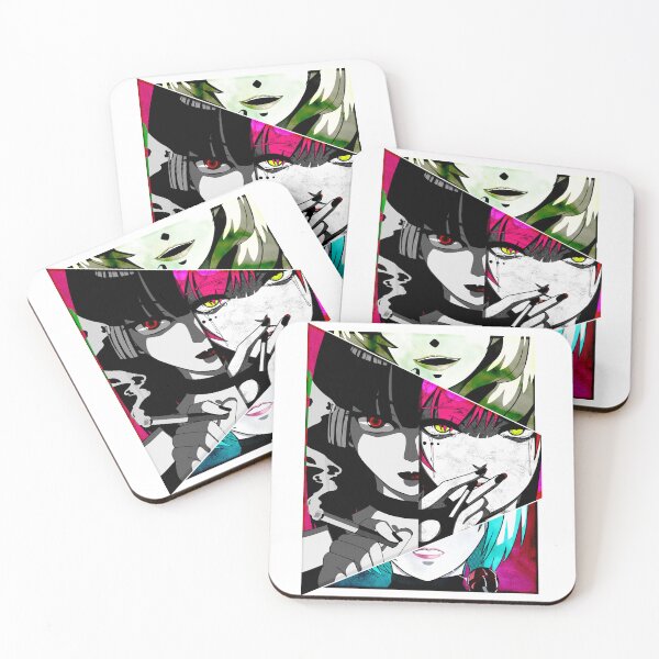Item preview, Beautiful Danger Girls Dark Gothic Manga Collage designed and sold by Neyus Art.