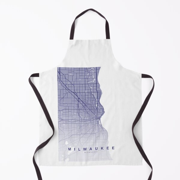 Item preview, Arte del mapa de Milwaukee designed and sold by artymaps.