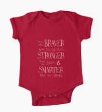 You are Braver One Piece - Short Sleeve