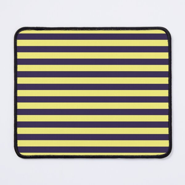 Item preview, Small NAVY BLUE and YELLOW Horizontal STRIPES designed and sold by RachelMacht.