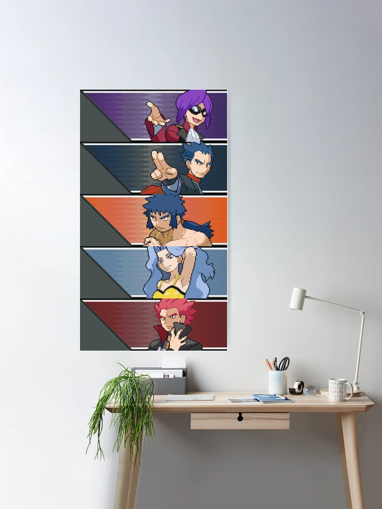 Unova VS Gym Leaders Banner Poster for Sale by rachxt