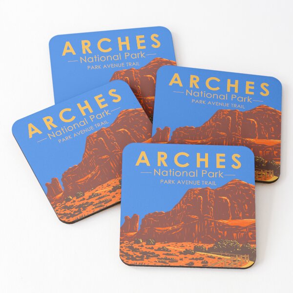 Item preview, Arches National Park Utah Park Avenue Trail Vintage designed and sold by KrisSidDesigns.