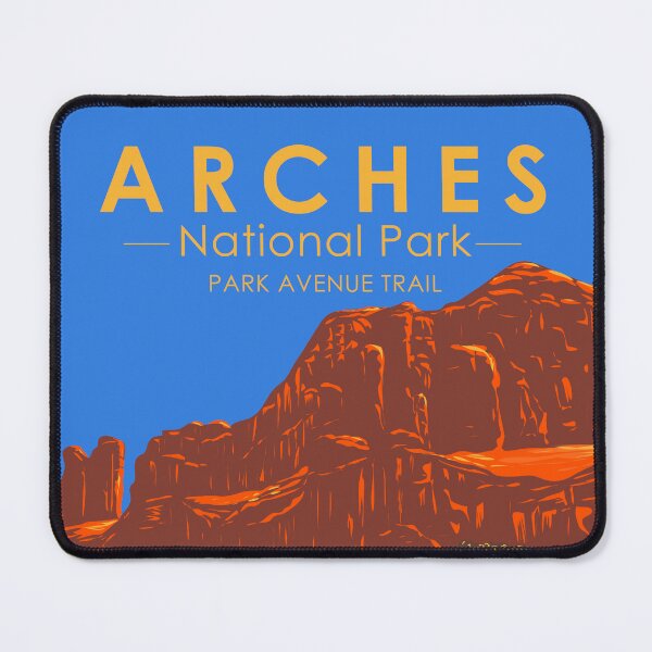 Item preview, Arches National Park Utah Park Avenue Trail Vintage designed and sold by KrisSidDesigns.