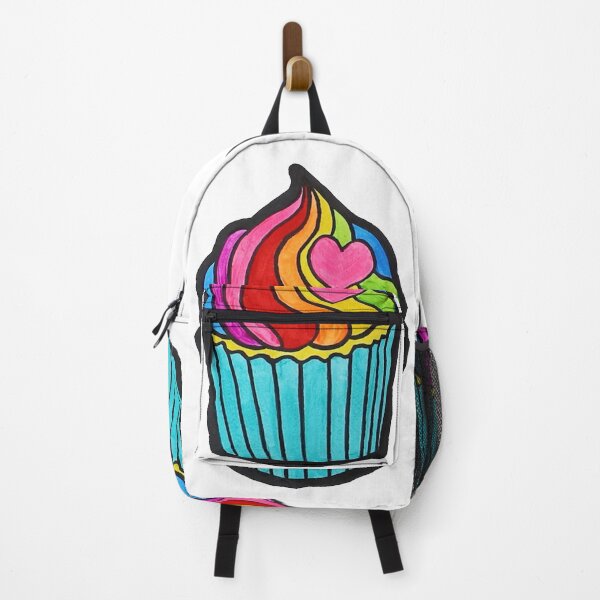 Item preview, Cupcake With Rainbow Icing designed and sold by LisaArtShop.