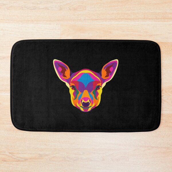 Item preview, colorful deer Popart style designed and sold by nickardi.