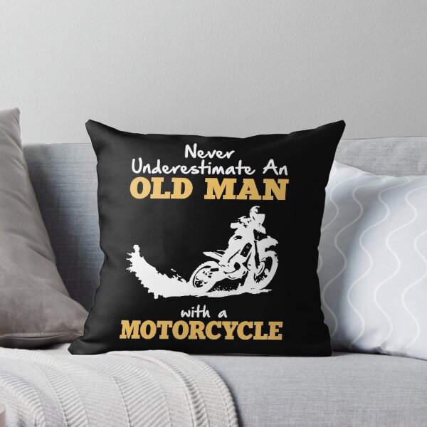 Item preview, OLD MAN WITH A MOTORCYCLE designed and sold by antipatic.