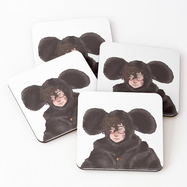 Item preview, sad little man in a mouse outfit designed and sold by planetsnpockets.