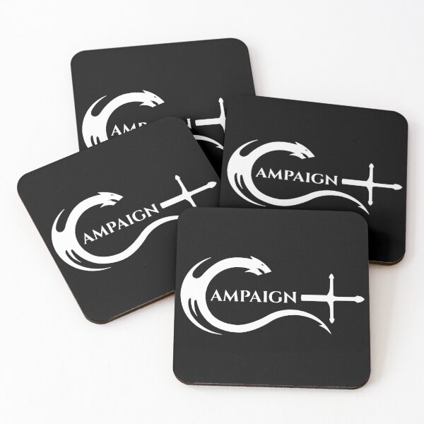 Item preview, White Combo Logo designed and sold by CampaignPlus.
