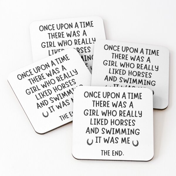 Item preview, A girl who really liked Swimming and Horses. designed and sold by TheGreenGoat.